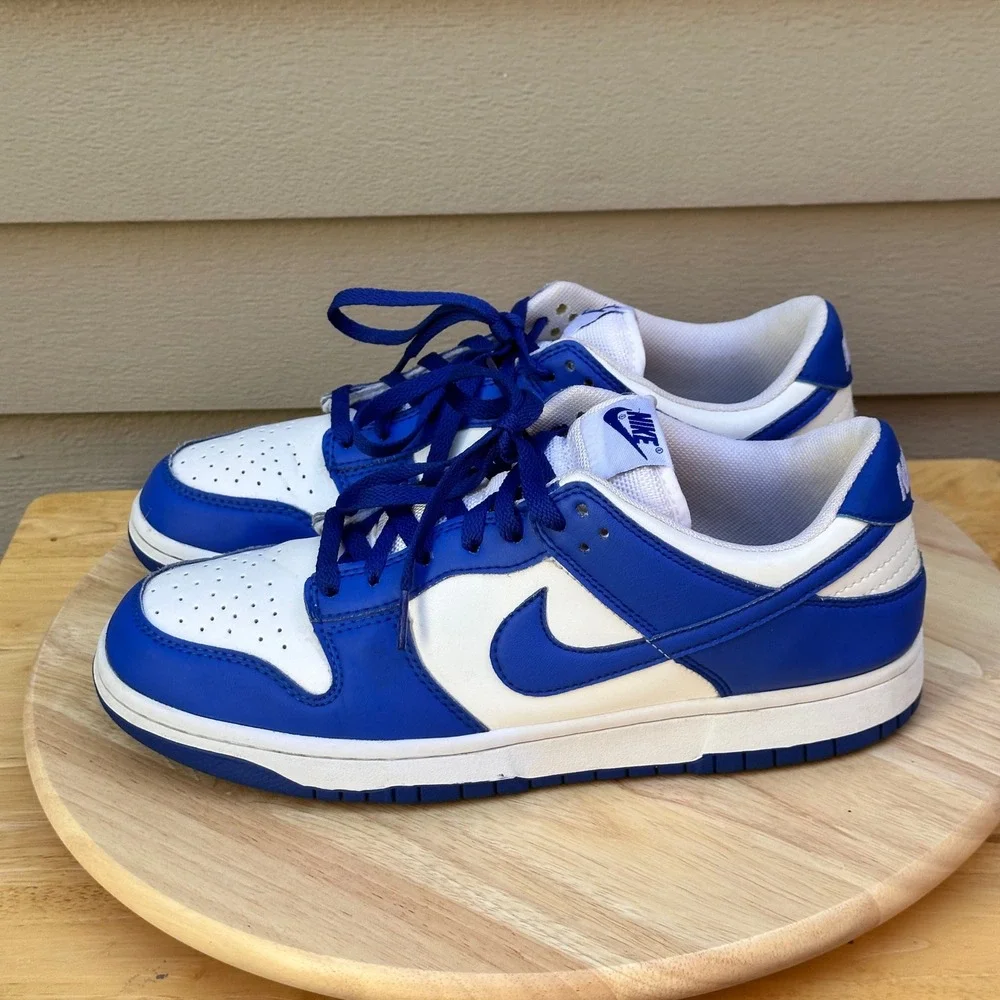 Nike Dunk Low Kentucky Varsity Royal Blue White CU1726-100 Mens 11